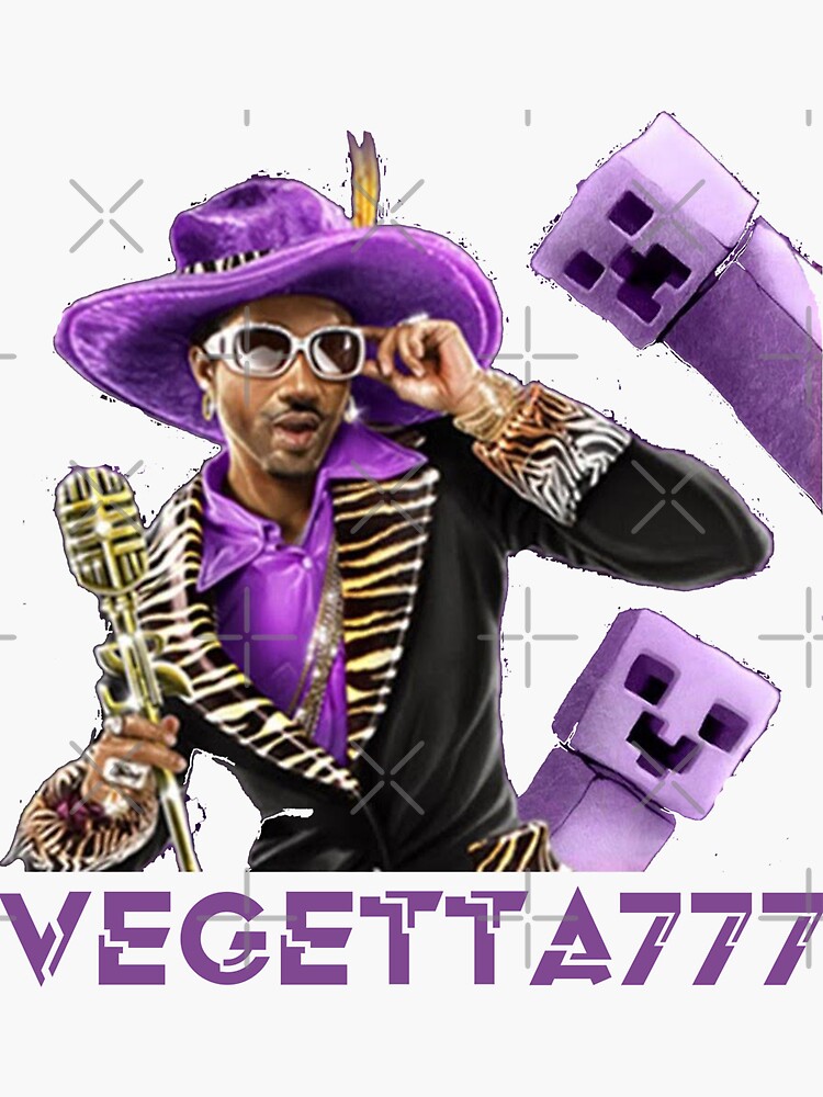 " vegetta777" Sticker by wwmc- | Redbubble