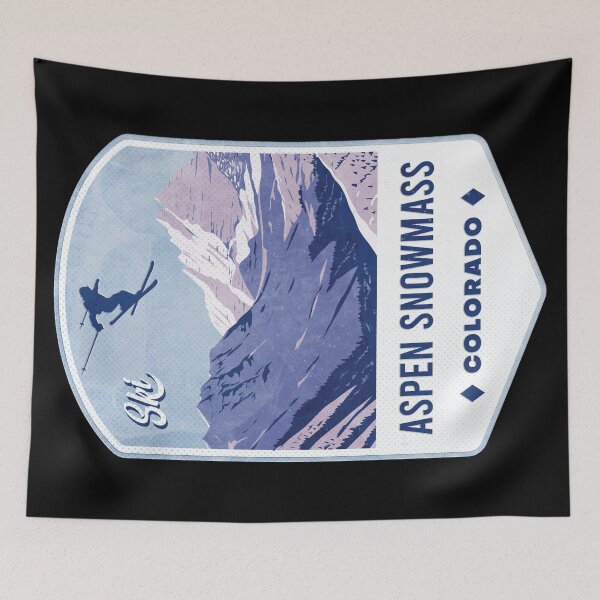Item preview, Aspen Snowmass Colorado Ski Badge designed and sold by JordanHolmes.