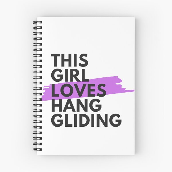 Item preview, This girl loves hang gliding designed and sold by TheGreenGoat.