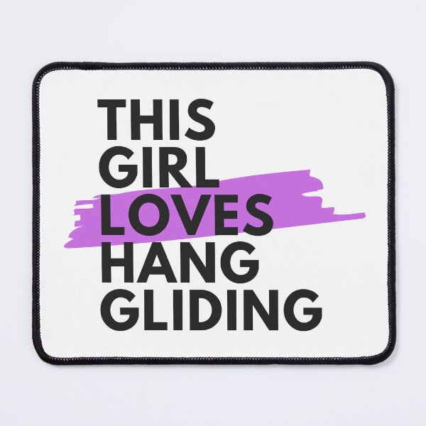 Item preview, This girl loves hang gliding designed and sold by TheGreenGoat.