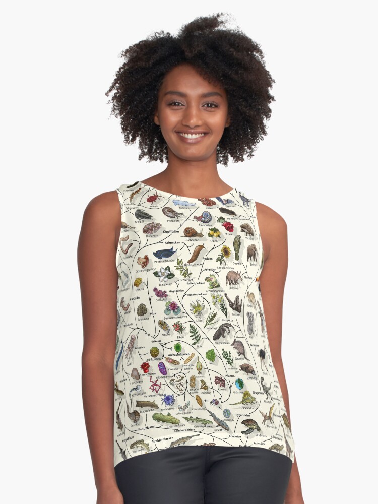 Item preview, Sleeveless Top designed and sold by EvolutionPoster.