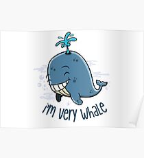 I'm Very Whale Poster