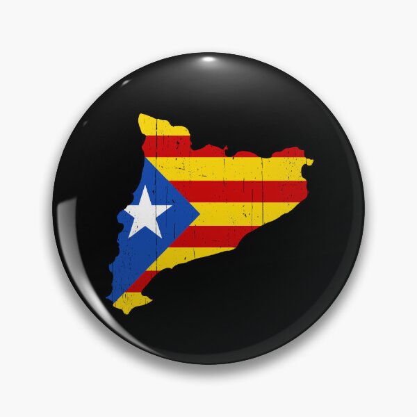 Item preview, The Map & Flag of Catalonia designed and sold by Happy Puppy Print On Demand.