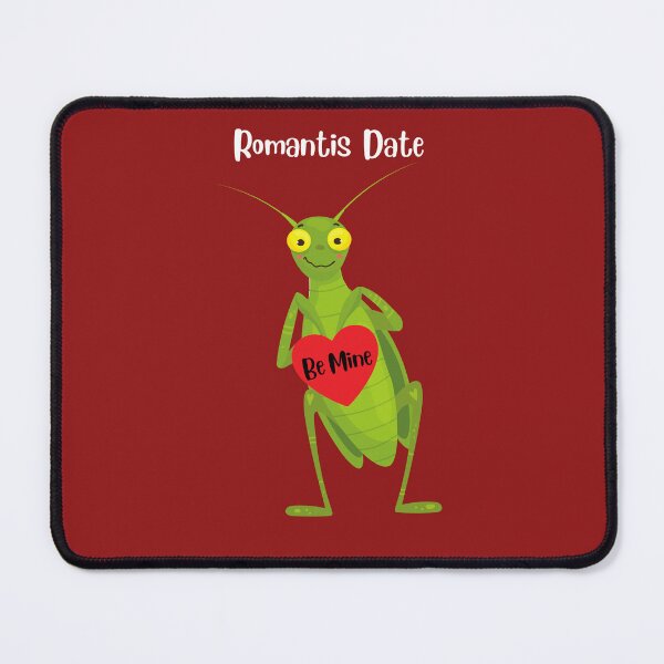 Item preview, ROMANTIS DATE BE MINE CUTE PRAYING MANTIS designed and sold by Elwebbie.