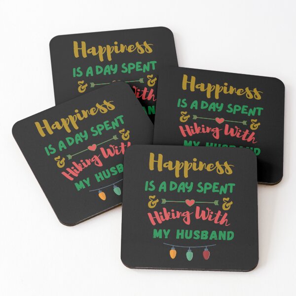 Item preview, Happiness Is A Day Spent Hiking With My Husband designed and sold by CreativeTshirt1.