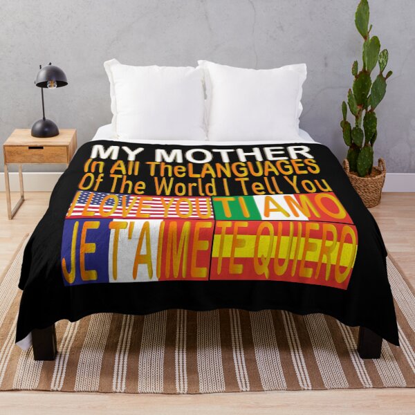 Item preview, funny, My Mother In All The Languages Of The Word I Tell You I Love You, mother's day designed and sold by SAJASHOP23 ★★★★★.