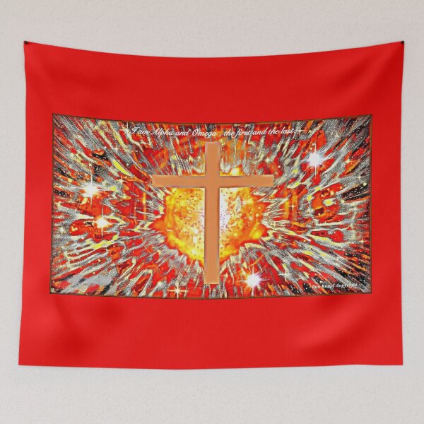 Item preview,  Wall Art / Religious     //    I am Alpha and Omega designed and sold by Imagin8er.