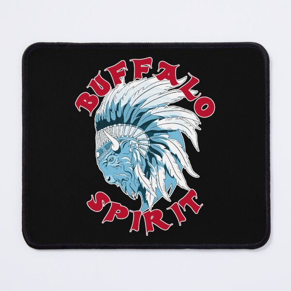 Item preview, Buffalo Spirit Animal | American Bison With Indian Headdress designed and sold by TMBTM.