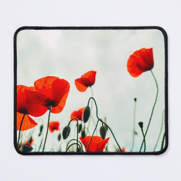 Item preview, Red poppy flower nature designed and sold by JD369.