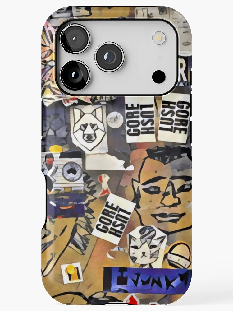 Thumbnail 1 of 4, iPhone Case, Melbourne Wall designed and sold by RandaRubyRed.