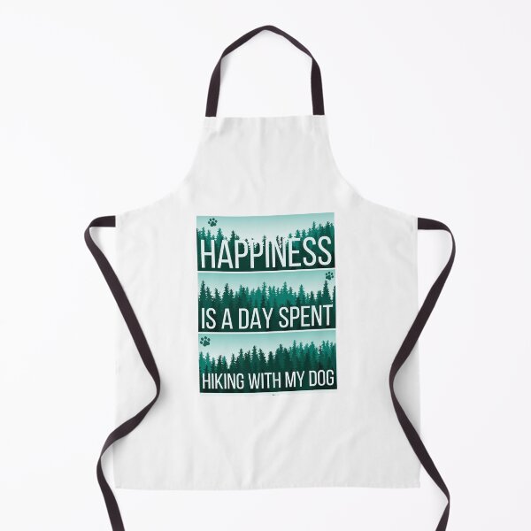 Item preview, Happiness is a Day Spent Hiking With My Dog Mountains Camping Items designed and sold by CameronBischoff.