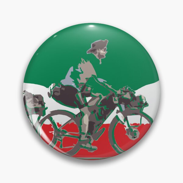 Item preview, Mexico Mehico Mexican flag Bikepacking gravel bike solo travel travelling by bike bikepacker designed and sold by angelpardo.