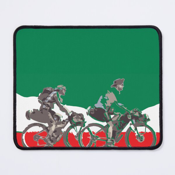 Item preview, Mexico Mehico Mexican flag Bikepacking gravel bike solo travel travelling by bike bikepacker designed and sold by angelpardo.