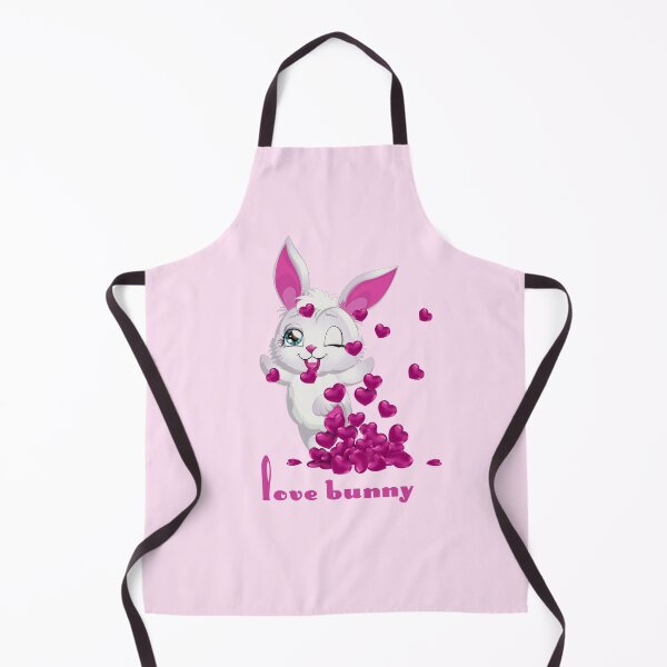 Item preview, Love Bunny (Hot Pink on Pink) designed and sold by PawsitiveMum.