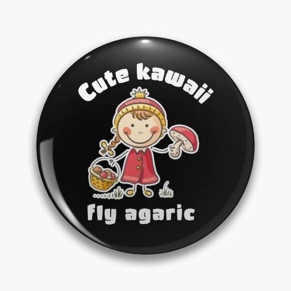 Item preview, Cute kawaii fly agaric designed and sold by Umiska.