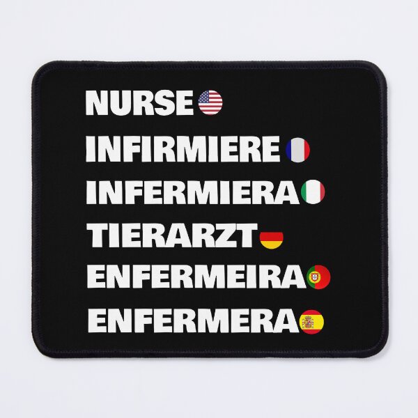 Item preview, Nurse in 6 different languages designed and sold by Astralia.