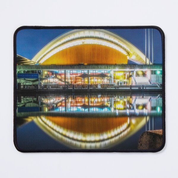 Item preview, Dreamy House of World Cultures in Berlin by night designed and sold by CrazyShutter.