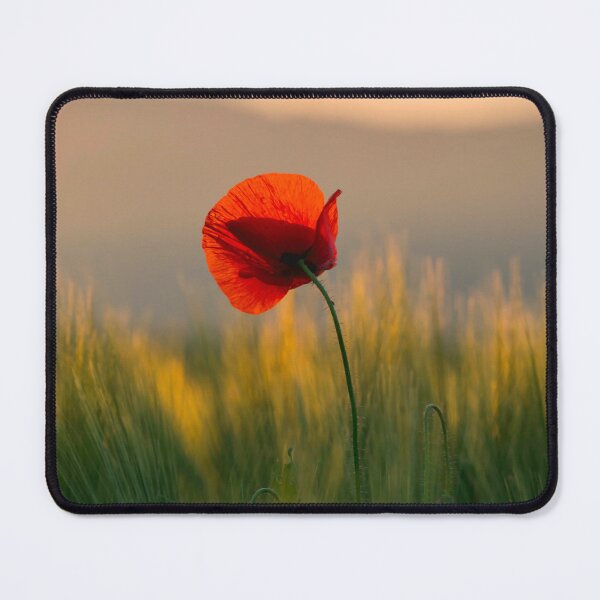 Item preview, Red poppy flower nature designed and sold by JD369.