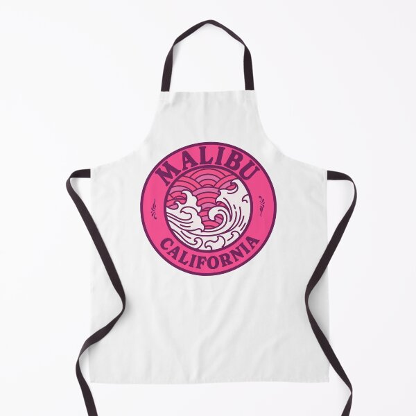 Item preview, Malibu California Waves Retro Badge designed and sold by modeoftravel.