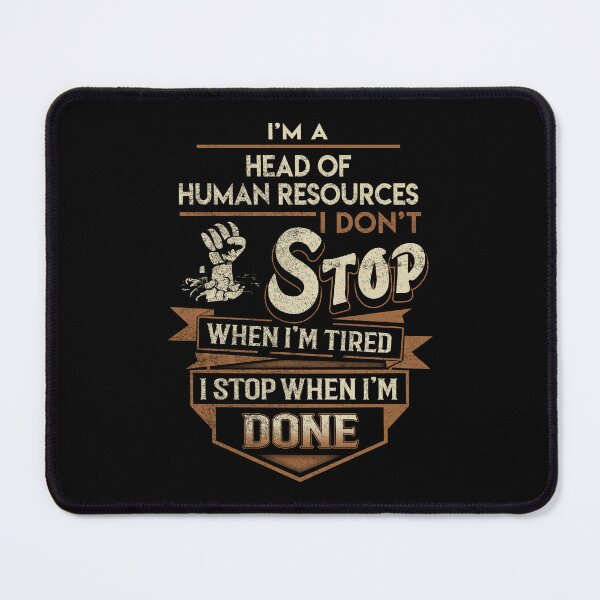 Item preview, Head Of Human Resources T Shirt - I Stop When Done Job Gift Item Tee designed and sold by paneczkopat.
