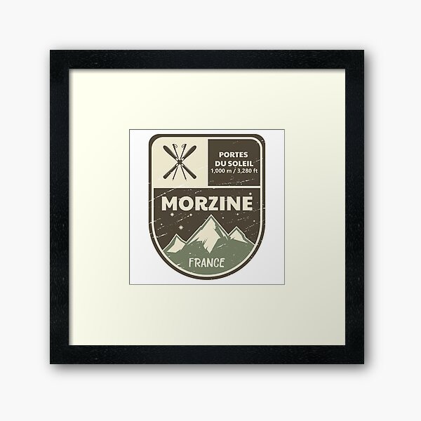 Item preview, Morzine Portes du Soleil France designed and sold by KrisSidDesigns.