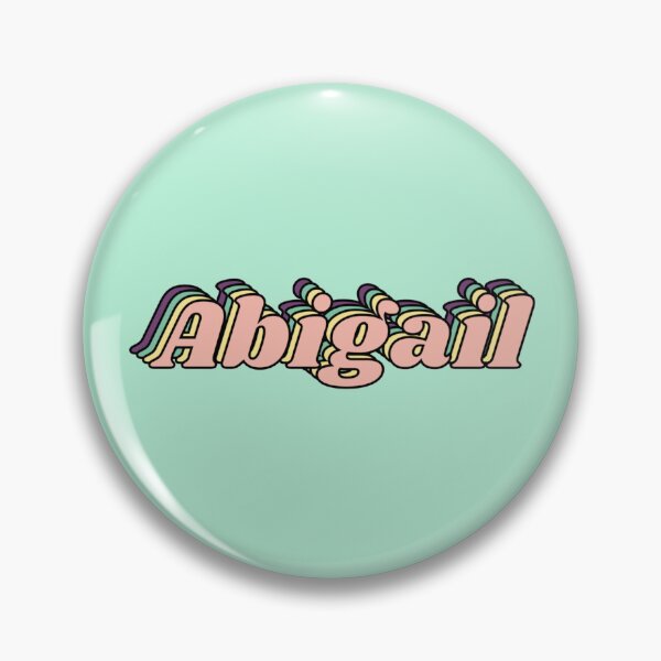 Artikelvorschau, Abigail-Name. entworfen und verkauft von ABInspired.