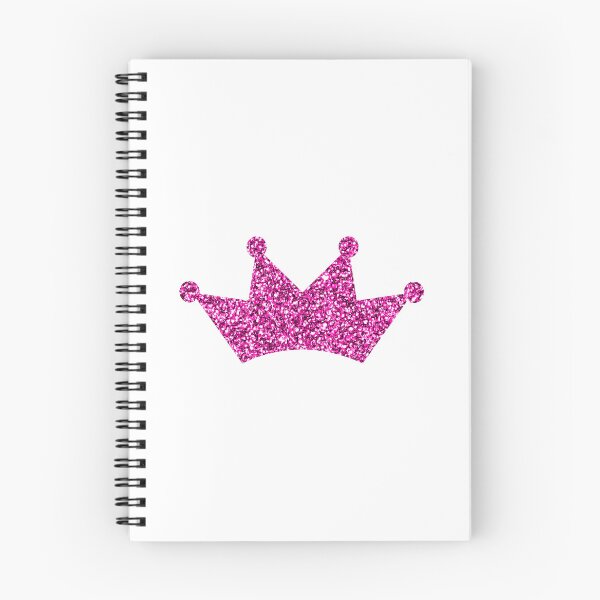 Item preview, Hot Pink Glitter Crown - Glitter Effect (not actual glitter) designed and sold by WhimsyAndMojo.