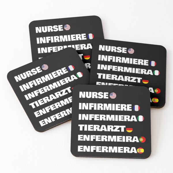 Item preview, Nurse in 6 different languages designed and sold by Astralia.