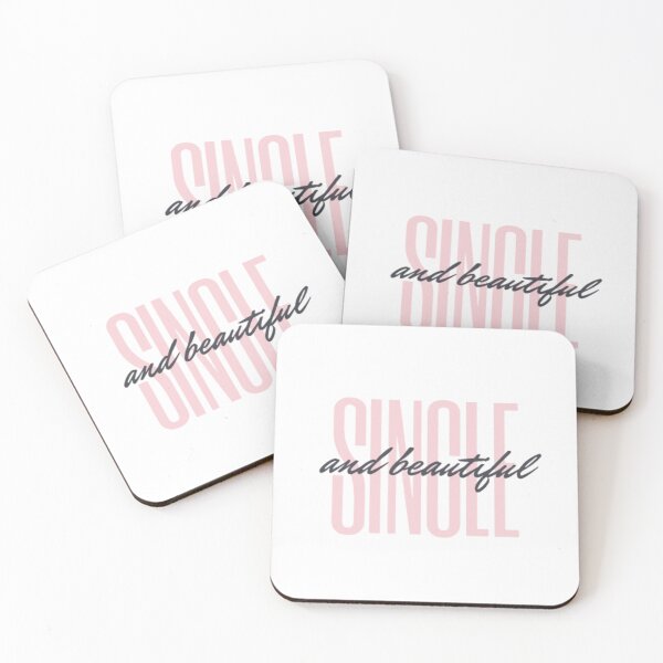 Item preview, Single and Beautiful Millennial Pink Galentines designed and sold by babyleafshop.