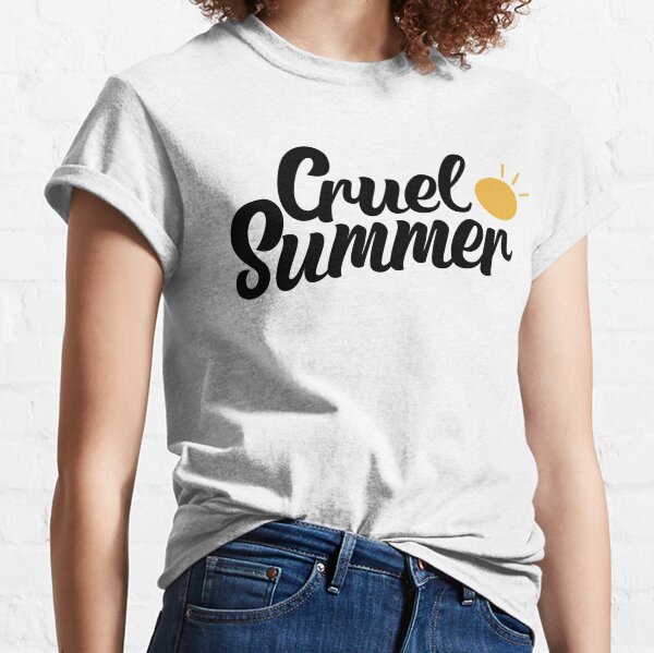 Cruel Summer Taylor Swift 公式 歌詞付き Tシャツ