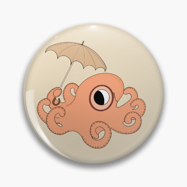 Item preview, Steampunk Octopus with Umbrella designed and sold by moonshadowmaker.