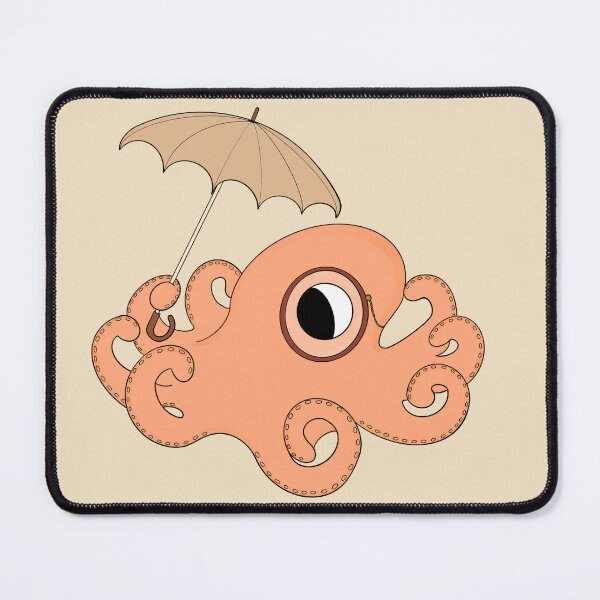 Item preview, Steampunk Octopus with Umbrella designed and sold by moonshadowmaker.