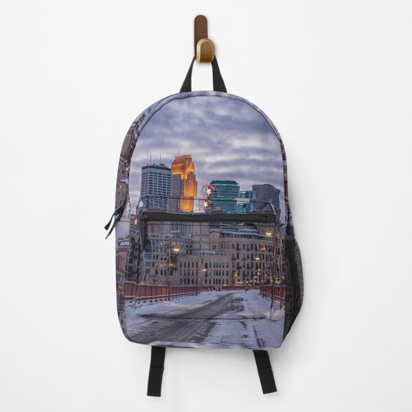Item preview, Stone Arch Bridge in Minneapolis on a Winter night - designed and sold by FelCastro.