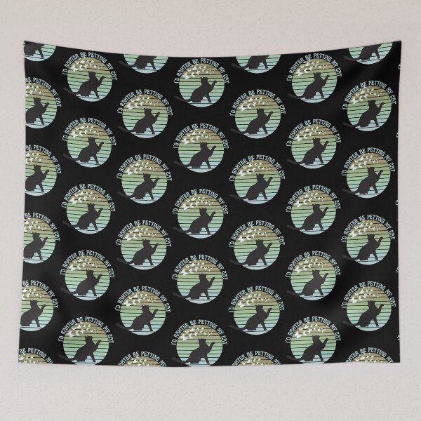 Item preview, Id Rather Be Petting My Cat -Kitty designed and sold by Rally-Girl.