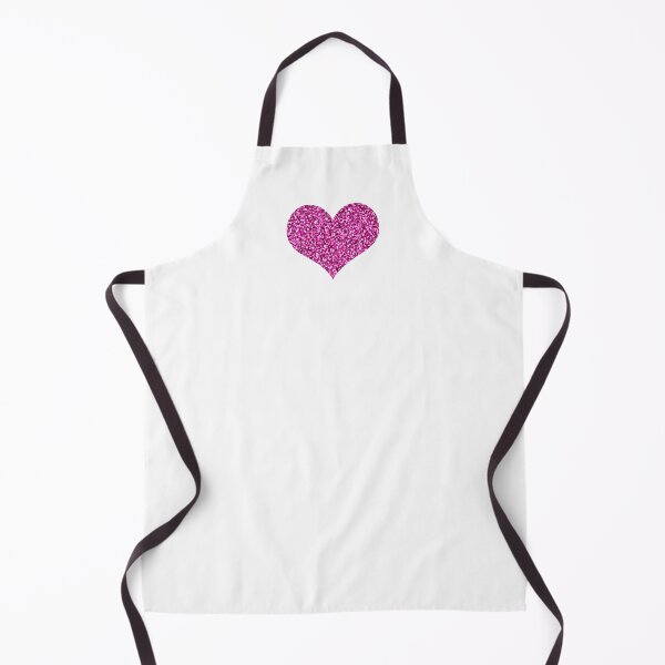Item preview, Hot Pink Glitter Heart (not real glitter) designed and sold by WhimsyAndMojo.