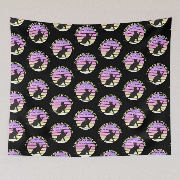 Item preview, Id Rather Be Petting My Cat -Kitty designed and sold by Rally-Girl.