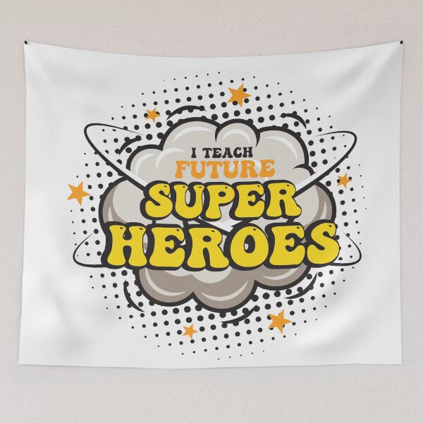 Item preview, I Teach Super Heroes designed and sold by PODgraphics.