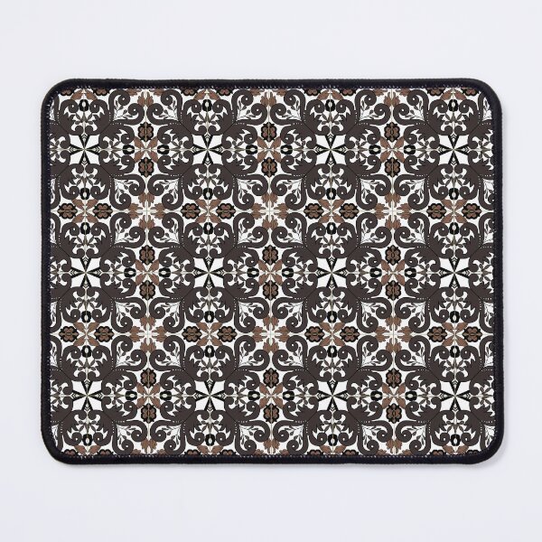 Item preview, Transparent oriental leafed tile pattern designed and sold by arkantus.