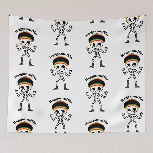 Item preview, Raggamuffin Skeleton (White) designed and sold by Harrostyle.
