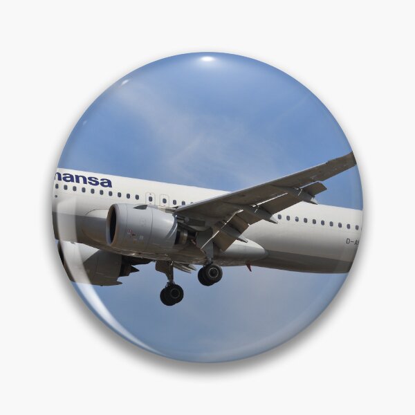 Item preview, D-AINI A320 landing at Heathrow designed and sold by JulietWhiskey.