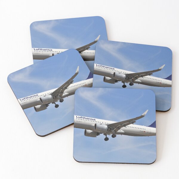 Item preview, D-AINI A320 landing at Heathrow designed and sold by JulietWhiskey.