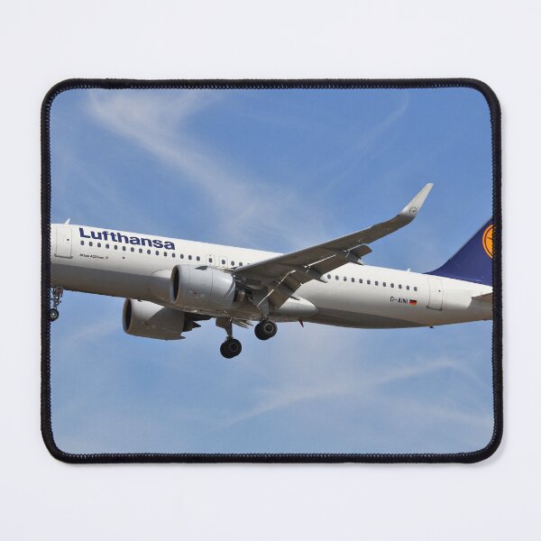 Item preview, D-AINI A320 landing at Heathrow designed and sold by JulietWhiskey.