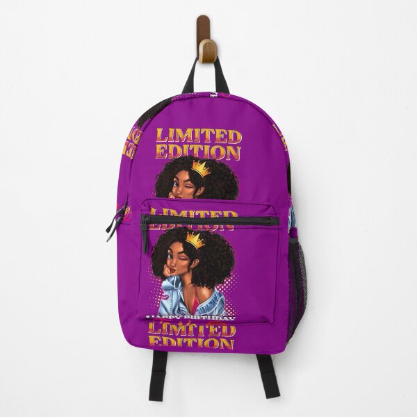 Item preview, "Limited Edition Happy Birthday To Me" Afro Art designed and sold by LYSandCo.