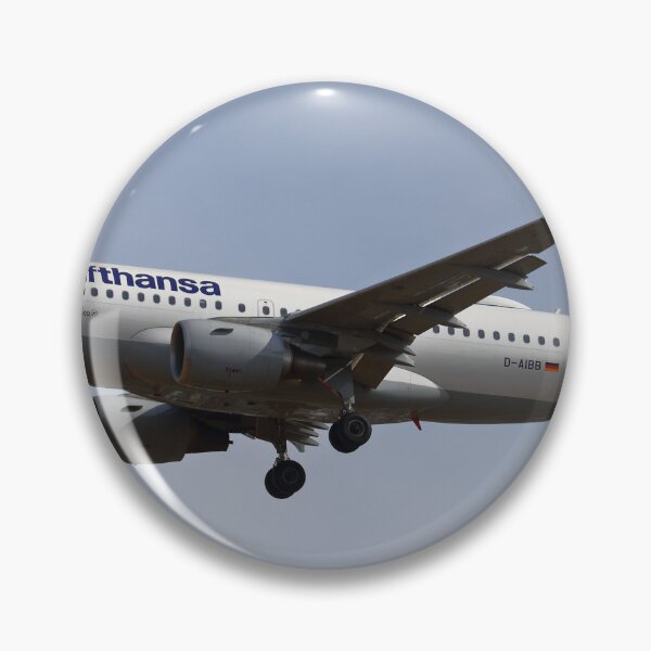 Item preview, D-AIBB A319 Landing at Heathrow designed and sold by JulietWhiskey.