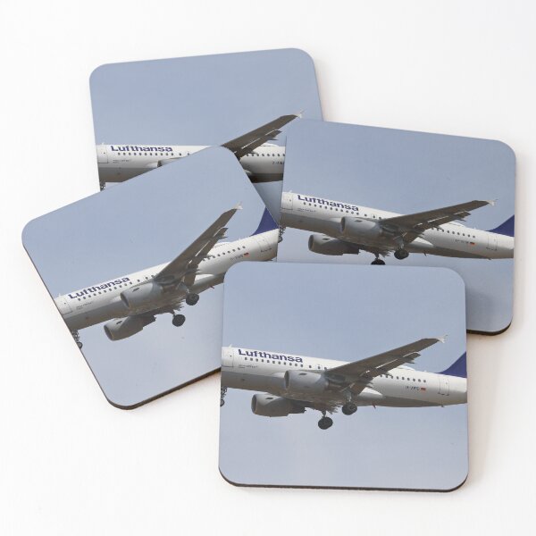 Item preview, D-AIBB A319 Landing at Heathrow designed and sold by JulietWhiskey.