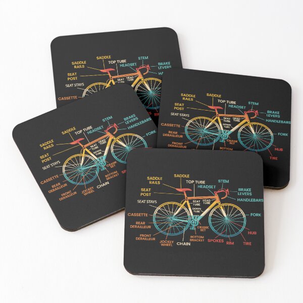 Item preview, Bicycle anatomy vintage designed and sold by BeilMaro.