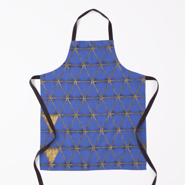 Item preview, Blue Gold Geometric, Irena Orlov designed and sold by Irena Orlov.