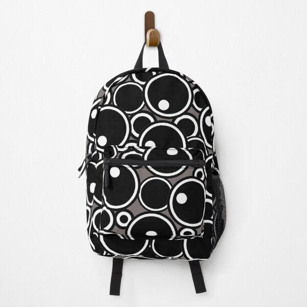 Item preview, Black and White Circle Pattern designed and sold by TacticTees.