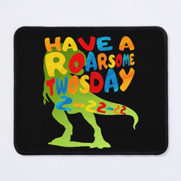 Item preview, have a roarsome twosday designed and sold by Chaos-Touch.
