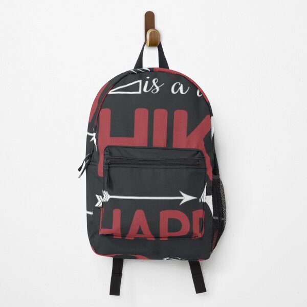 Item preview, Happiness is a day spent hiking designed and sold by Proldesigner.